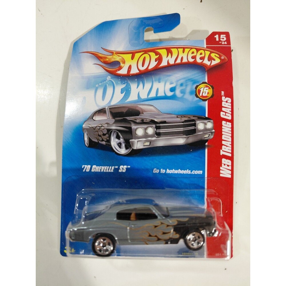 NIP Hot Wheel Web Trading Car 1:64 Die Cast 1970 Chevrolet Chevelle Muscle Car B